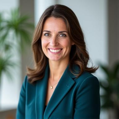Portrait of Charlotte Rhys-Jones, Chartered Financial Planner.